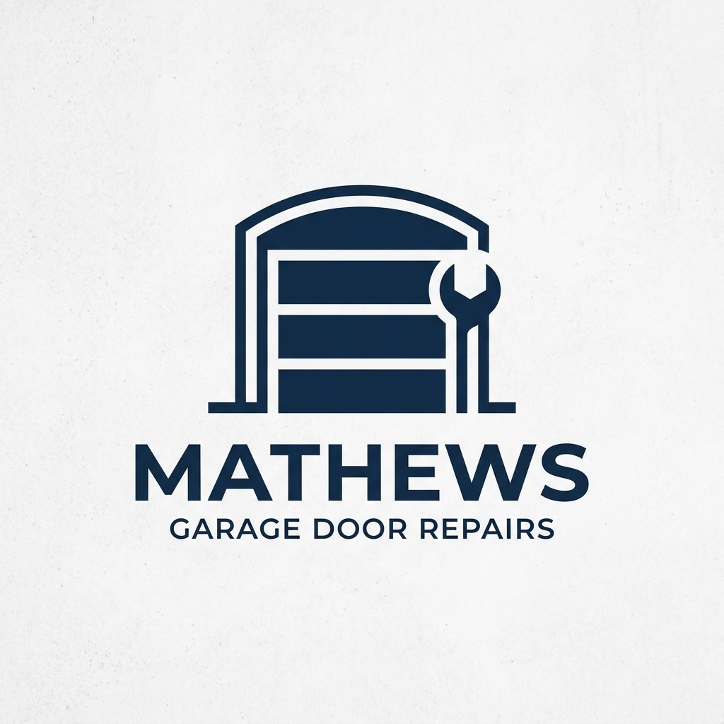 Mathews Garage Door Repair Logo